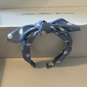 Bow Headband polka dot Fabric Brand New